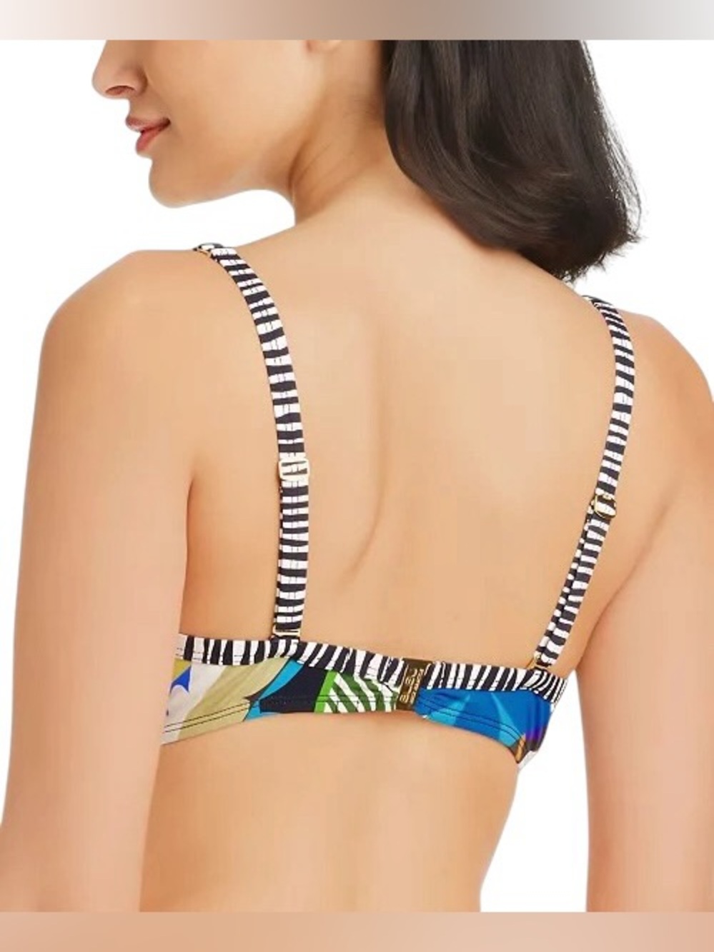 Bleu Rod Beattie The Mix Molded Cup Bikini Top 36D New NWT - Picture 3 of 8